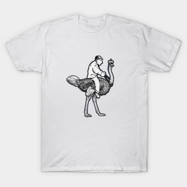 Ostrich Sized T-Shirt by camojeda89@gmail.com